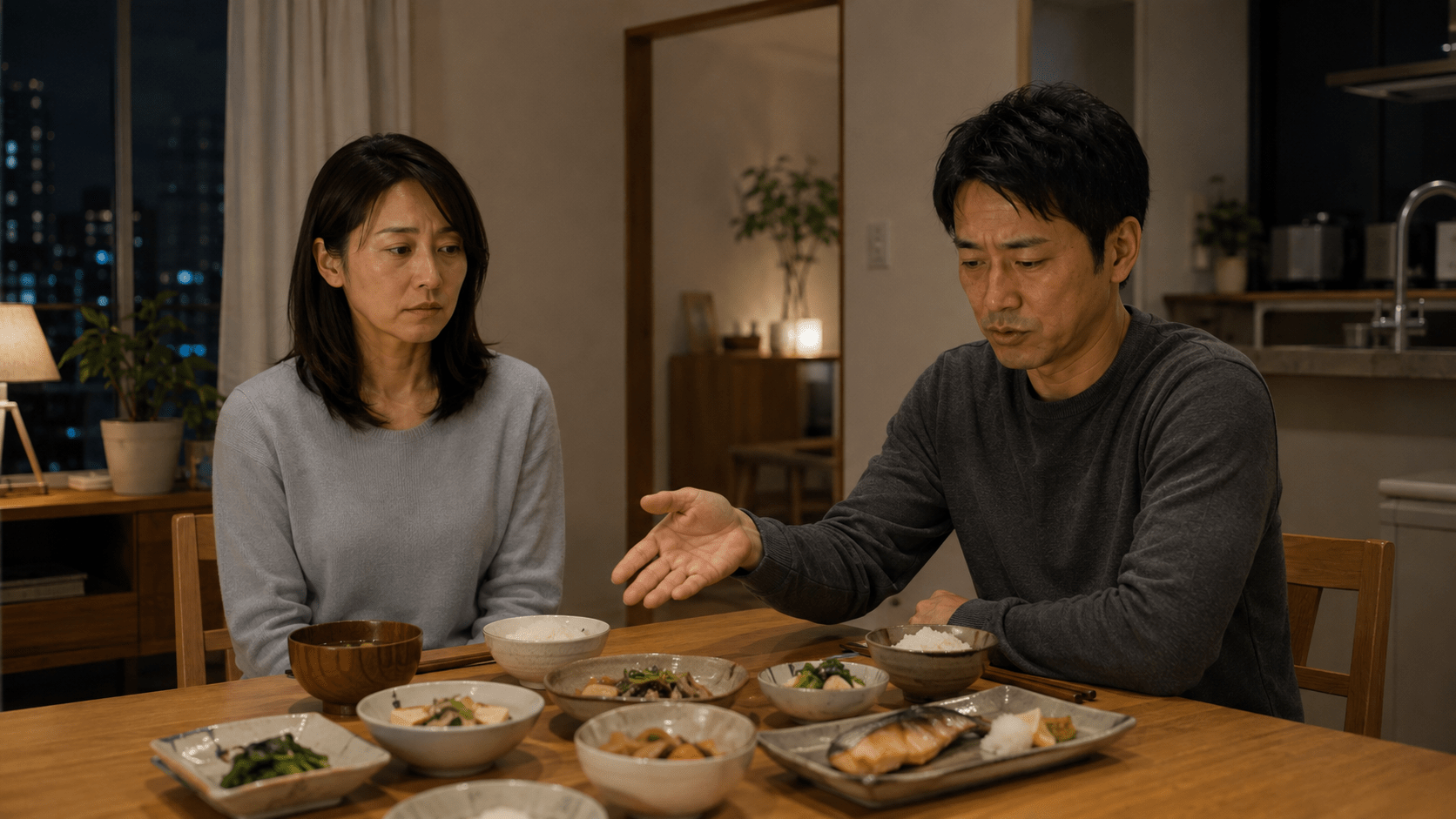食卓でのモラハラ